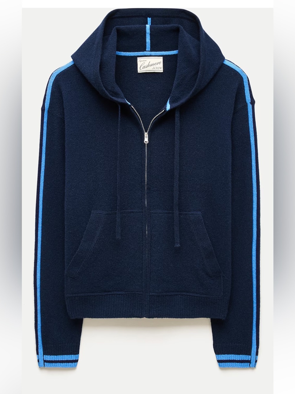 J crew cashmere hoodie